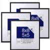 Frames * | New Basics Multipurpose Wall Frames By Studio Decor 4-Pack, 5 X 5 By Studio Decor