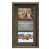 Frames * | New 3-Opening Barnwood 4 X 6 Collage Frame By Studio Decor By Studio Decor