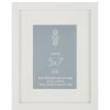 Frames * | Brand New Narrow Frame With Mat, Aspect By Studio Decor By Studio Decor White