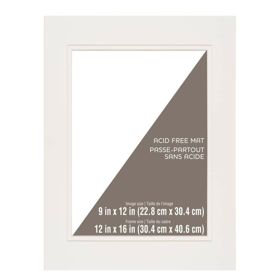 Frames * | Top 10 12 X 16 Double Mat By Studio Decor , 9 X 12 Opening By Studio Decor