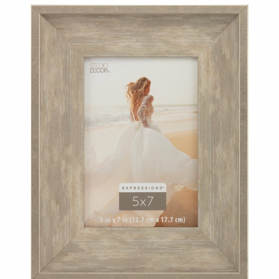 Frames * | Best Reviews Of Metallic Champagne 5 X 7 Frame, Expressions By Studio Decor By Studio Decor