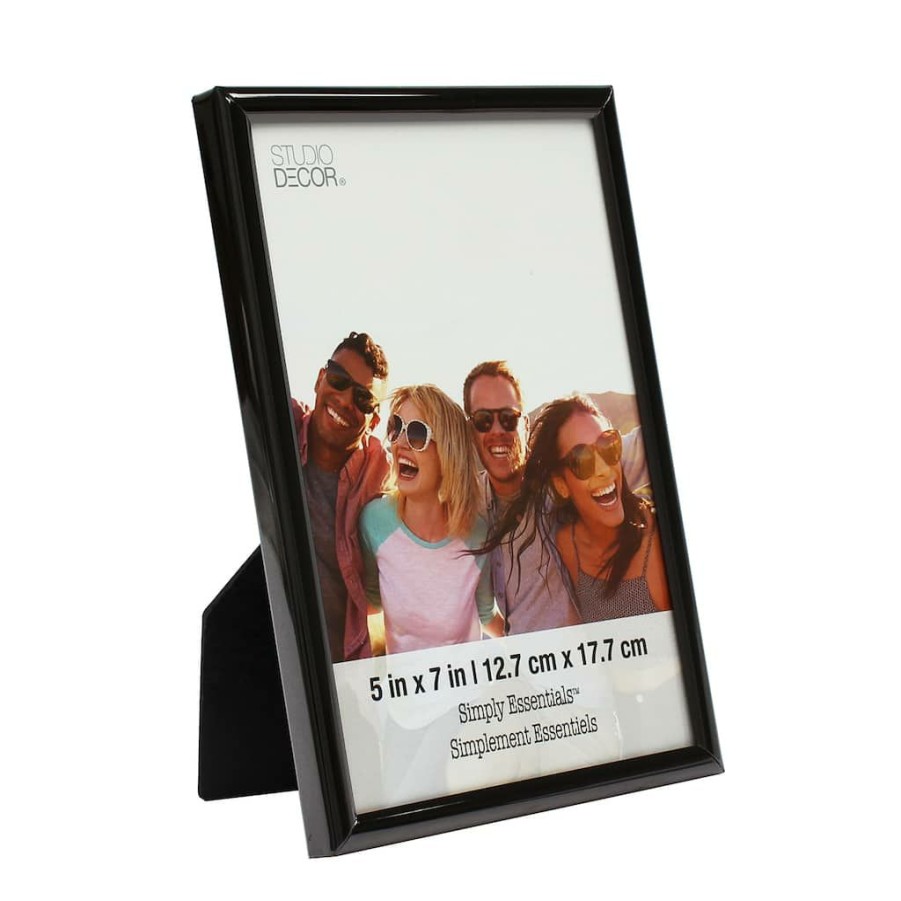 Frames * | Promo 12 Pack: Black Metal 5 X 7 Frame, Simply Essentials By Studio Decor By Studio Decor