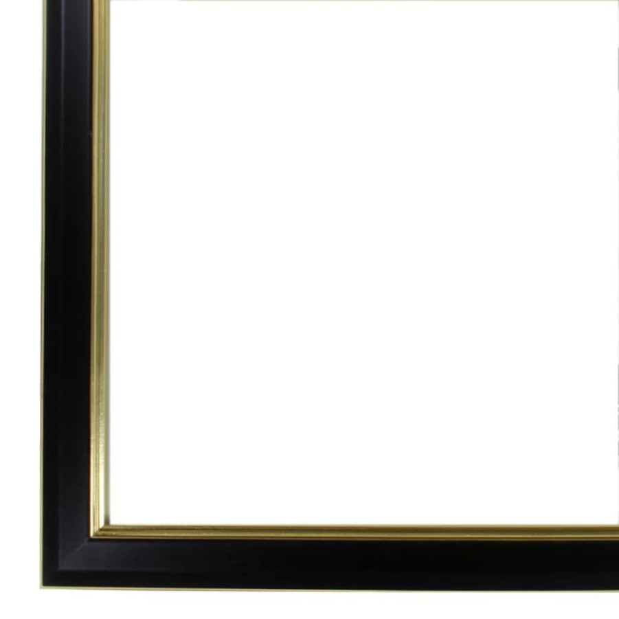 Frames * | Flash Sale Black & Gold 8.5 X 11 Document Frame With Mat By Studio Decor By Studio Decor