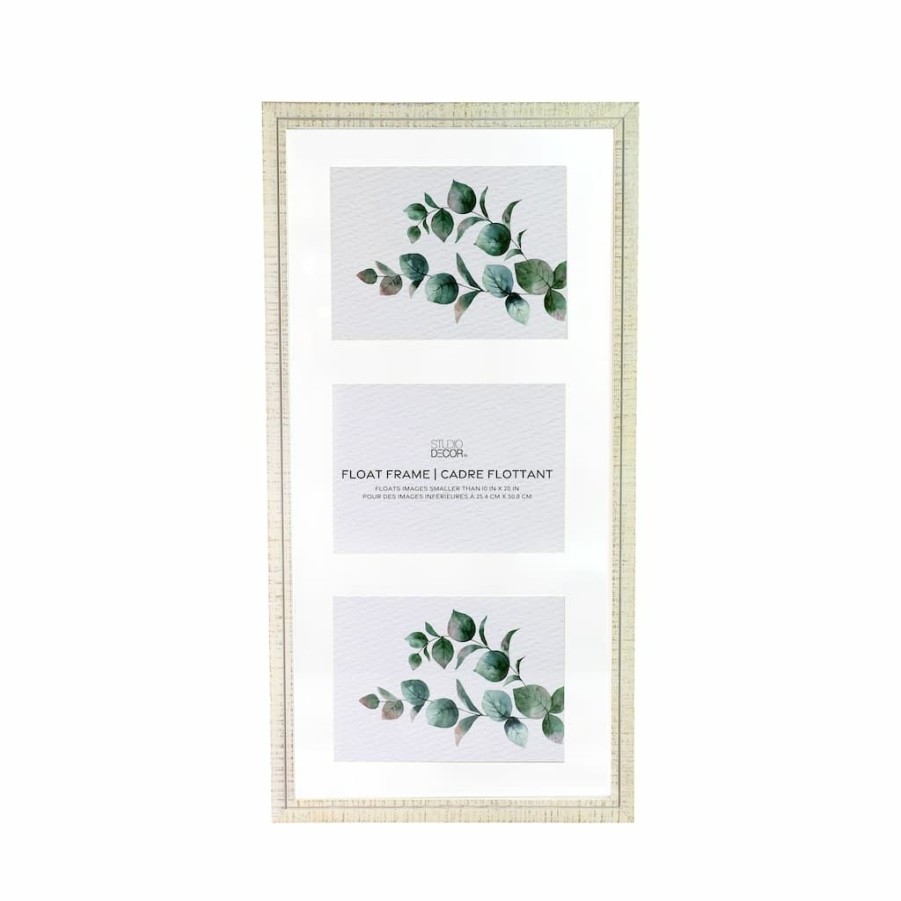 Frames * | Best Sale 6 Pack: White Wooden 10 X 20 Float Frame, Alexandria By Studio Decor By Studio Decor