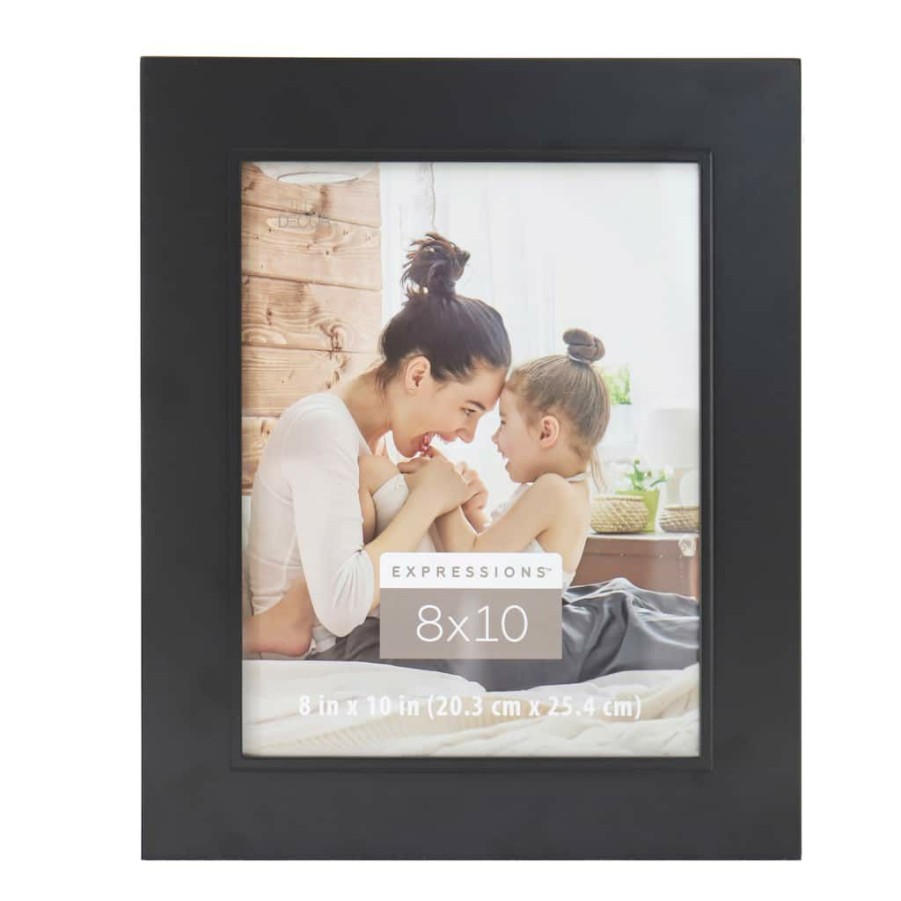 Frames * | Discount Black 8 X 10 Frame, Expressions By Studio Decor By Studio Decor