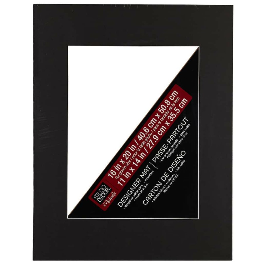 Frames * | Cheap 16 X 20 Mat By Studio Decor , 11 X 14 Opening By Studio Decor