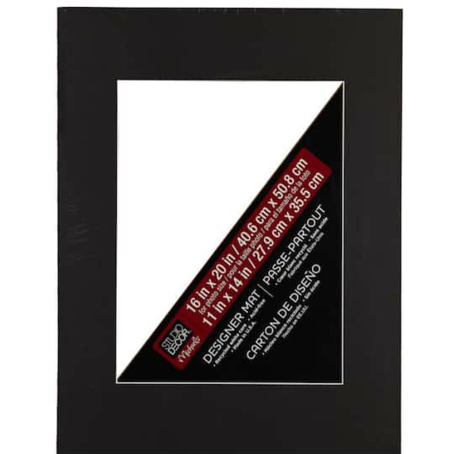 Frames * | Cheap 16 X 20 Mat By Studio Decor , 11 X 14 Opening By Studio Decor