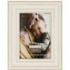 Frames * | Brand New White With Distressed Edges 5 X 7 Frame, Expressions By Studio Decor By Studio Decor