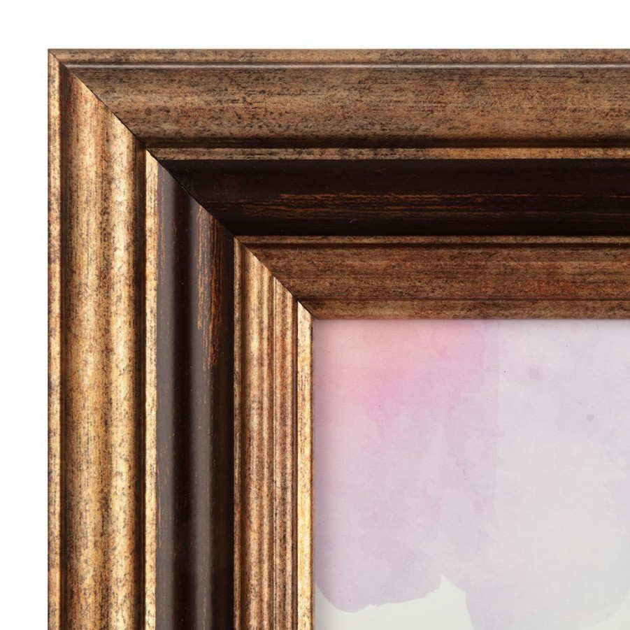 Frames * | Best Sale Bronze & Gold Two-Tone Frame, Simply Essentials By Studio Decor By Studio Decor Bronze/Gold