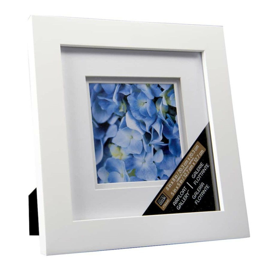 Frames * | Best Pirce Gallery Frame With Double Mat By Studio Decor By Studio Decor White