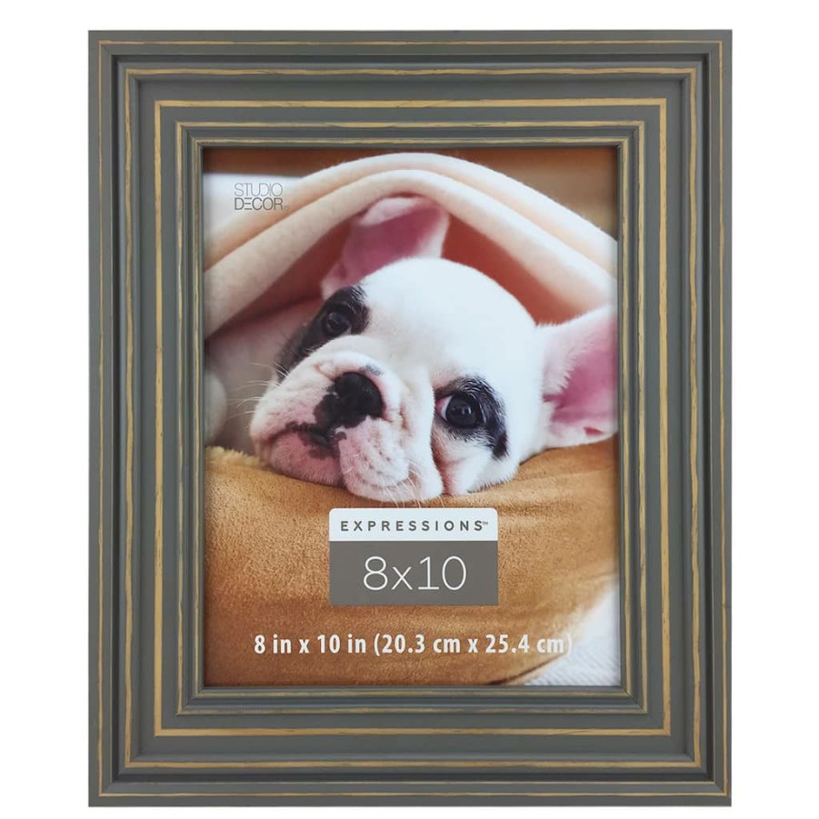 Frames * | Hot Sale 12 Pack: Cottage Blue 8 X 10 Frame, Expressions By Studio Decor By Studio Decor