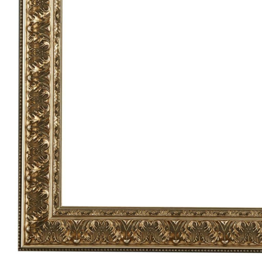 Frames * | Buy Antique Open Back Frame By Studio Decor By Studio Decor Champagne