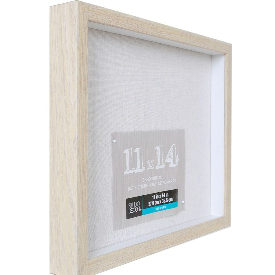 Frames * | Buy 8 Pack: Blonde Belmont 11 X 14 Shadowbox By Studio Decor By Studio Decor