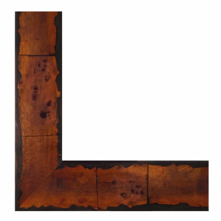 Frames * | Deals Broken Burl Frame, Expressions By Studio Decor By Studio Decor Walnut