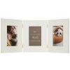 Frames * | Promo 12 Pack: White 4 X 6 Triple Frame, Expressions By Studio Decor By Studio Decor