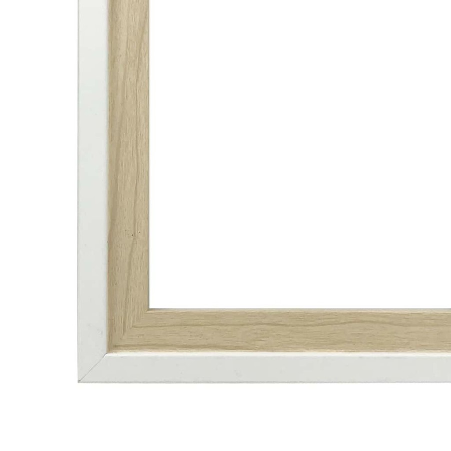 Frames * | Buy 12 Pack: White & Natural Two-Tone 5 X 7 Frame, Simply Essentials By Studio Decor By Studio Decor