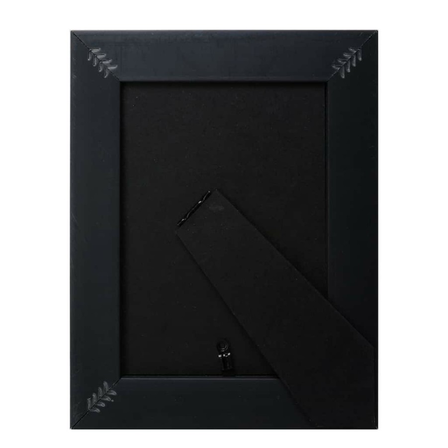 Frames * | Cheapest Black Simply Essentials Frame With Silver Edge By Studio Decor By Studio Decor Black/Silver