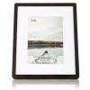 Frames * | Outlet Black Round Corner 5 X 7 Frame With Mat By Studio Decor By Studio Decor