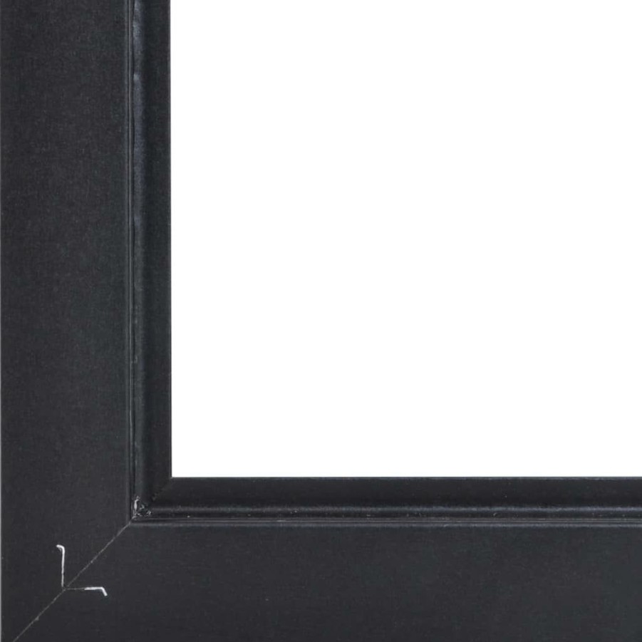 Frames * | Best Deal Flat Frame With Mat, Simply Essentials By Studio Decor By Studio Decor Black