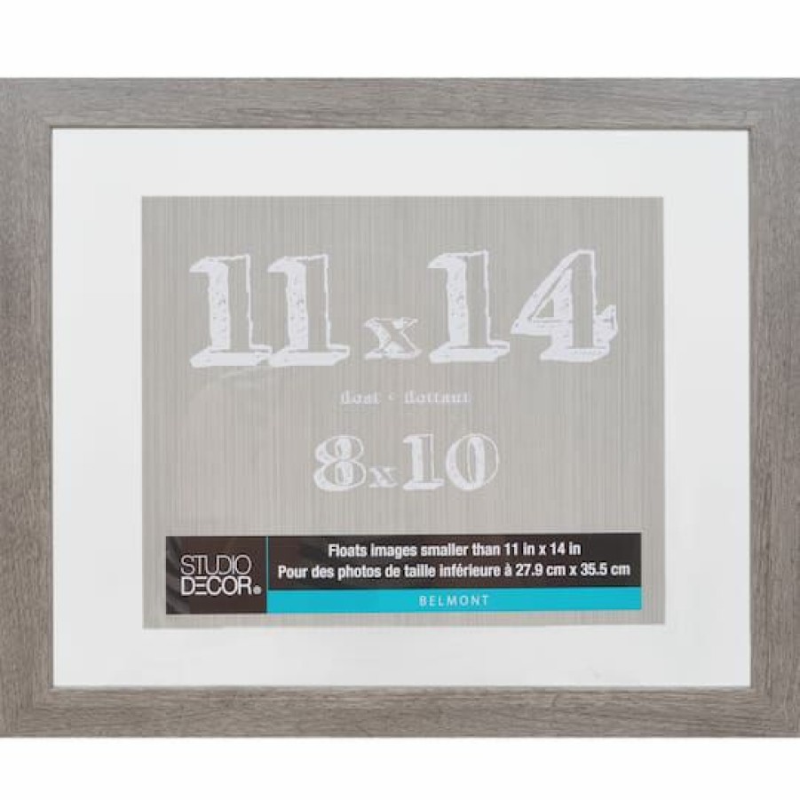 Frames * | Buy Frame, Belmont By Studio Decor By Studio Decor Gray