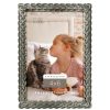 Frames * | Cheapest 12 Pack: Silver Braid 4 X 6 Frame, Expressions By Studio Decor By Studio Decor