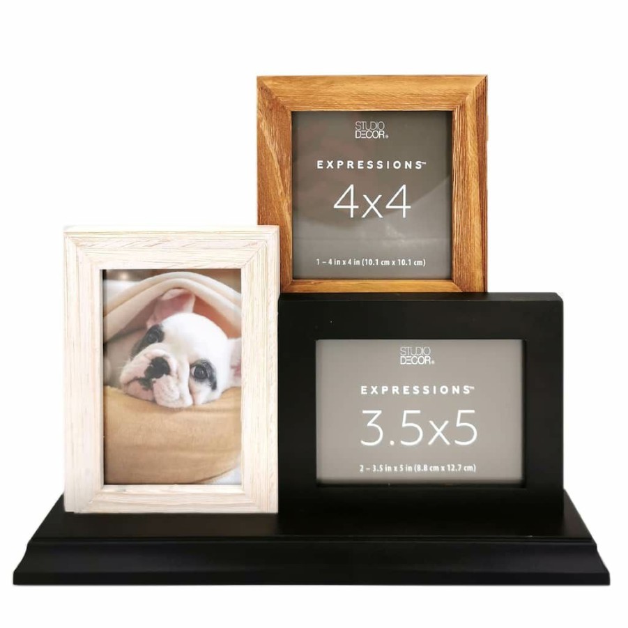 Frames * | Best Reviews Of 3 Opening Collage Frame, Expressions By Studio Decor By Studio Decor