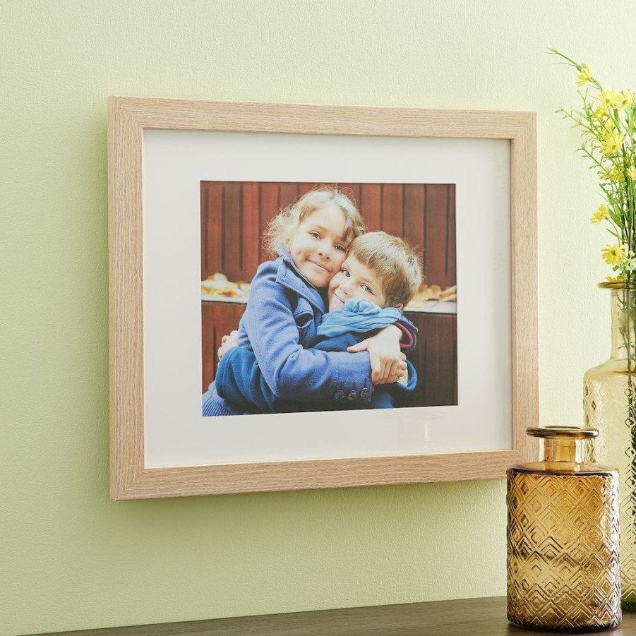 Frames * | Cheapest Belmont Frame With Mat By Studio Decor By Studio Decor Blonde