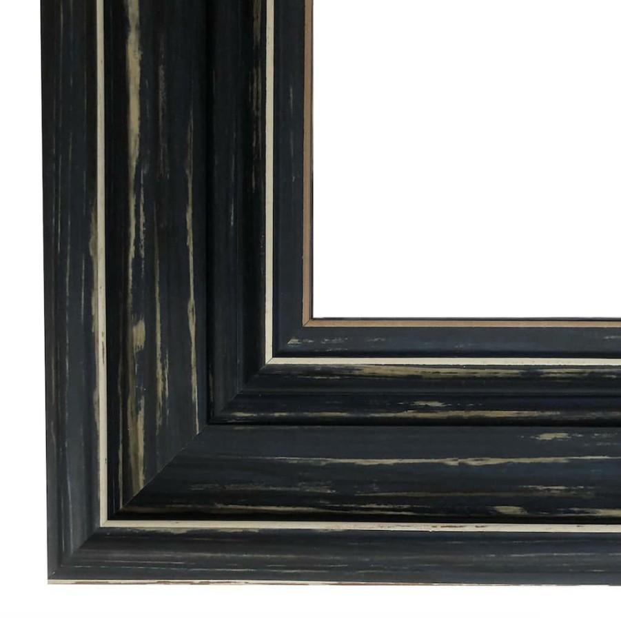 Frames * | Outlet 6 Pack: Blue Distressed 11 X 14 Frame, Home By Studio Decor By Studio Decor