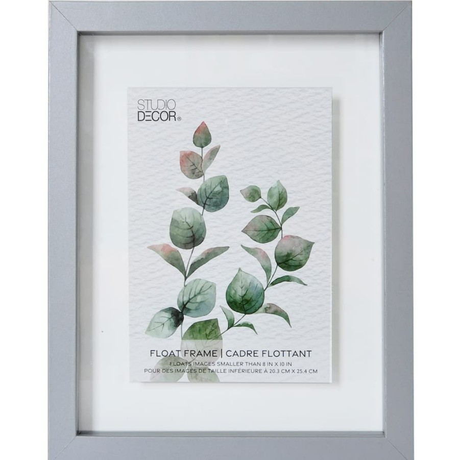 Frames * | Cheapest 6 Pack: Float Frame By Studio Decor By Studio Decor Gray