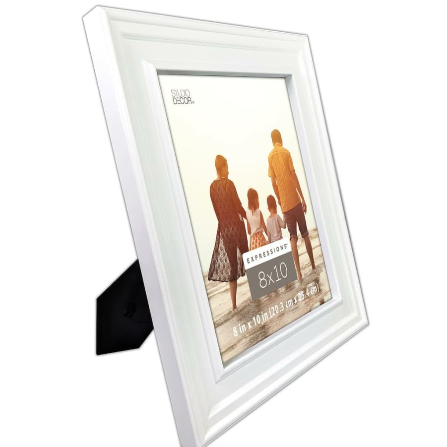 Frames * | Outlet 12 Pack: White Frieze 8 X 10 Frame, Expressions By Studio Decor By Studio Decor