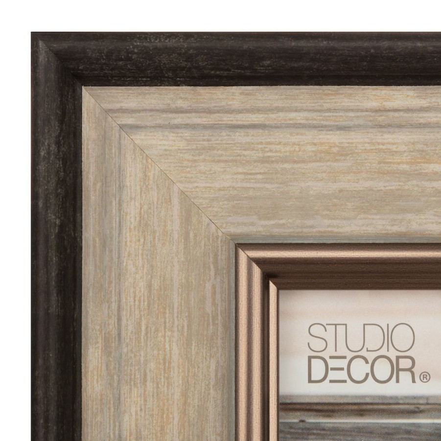 Frames * | Budget 6 Pack: Greige & Black 8 X 10 Frame, Home Collection By Studio Decor By Studio Decor