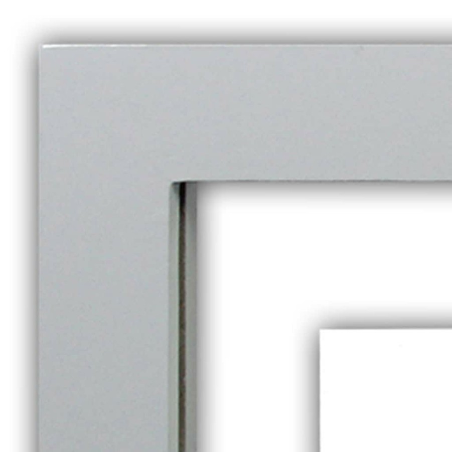 Frames * | Best Deal 2 Opening Gray Hinge 6 X 8 Float Frame, Expressions By Studio Decor By Studio Decor