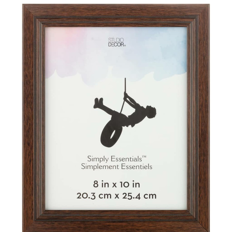 Frames * | Wholesale 12 Pack: Mill Valley Frame, Simply Essentials By Studio Decor By Studio Decor Brown