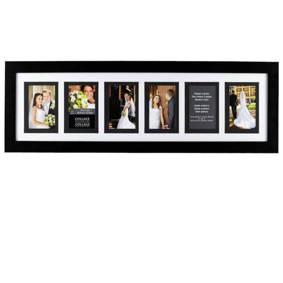 Frames * | Hot Sale 8 Pack: 6-Opening Collage Frame, 4 X 6 By Studio Decor By Studio Decor