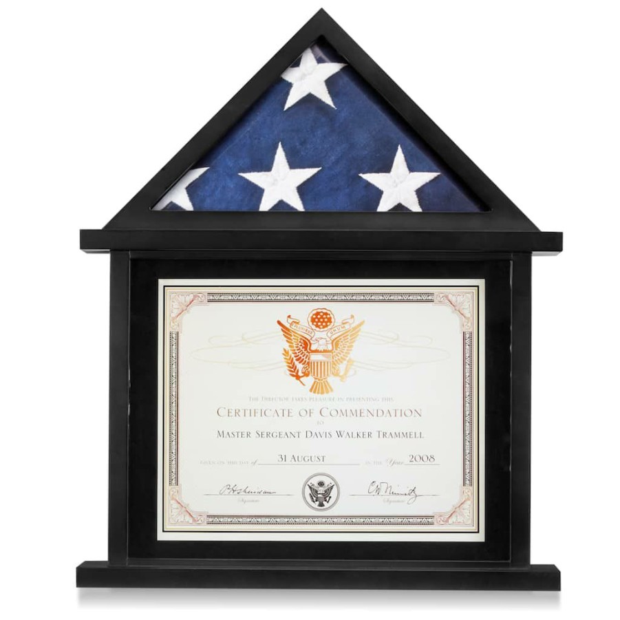 Frames * | Top 10 Flag & Certificate Display Case By Studio Decor By Studio Decor