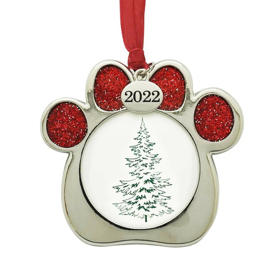 Frames * | Best Deal Dog Paw 2022 Ornament Frame By Studio Decor By Studio Decor