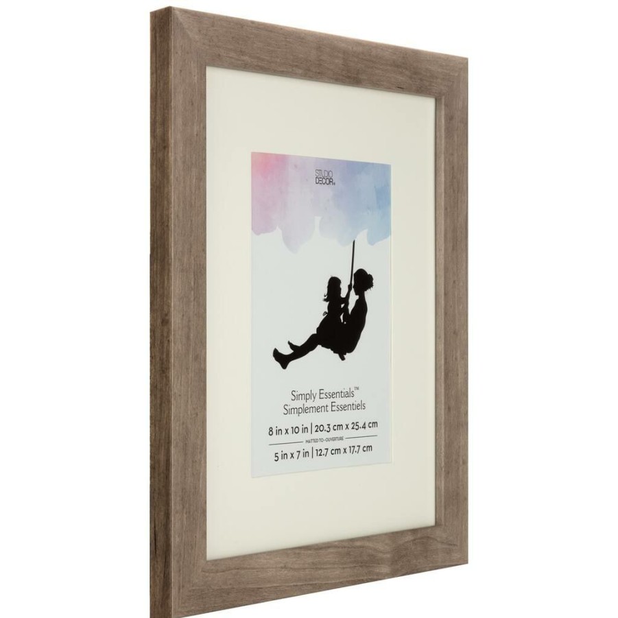 Frames * | Discount 12 Pack: Frame With Mat, Simply Essentials By Studio Decor By Studio Decor Griege