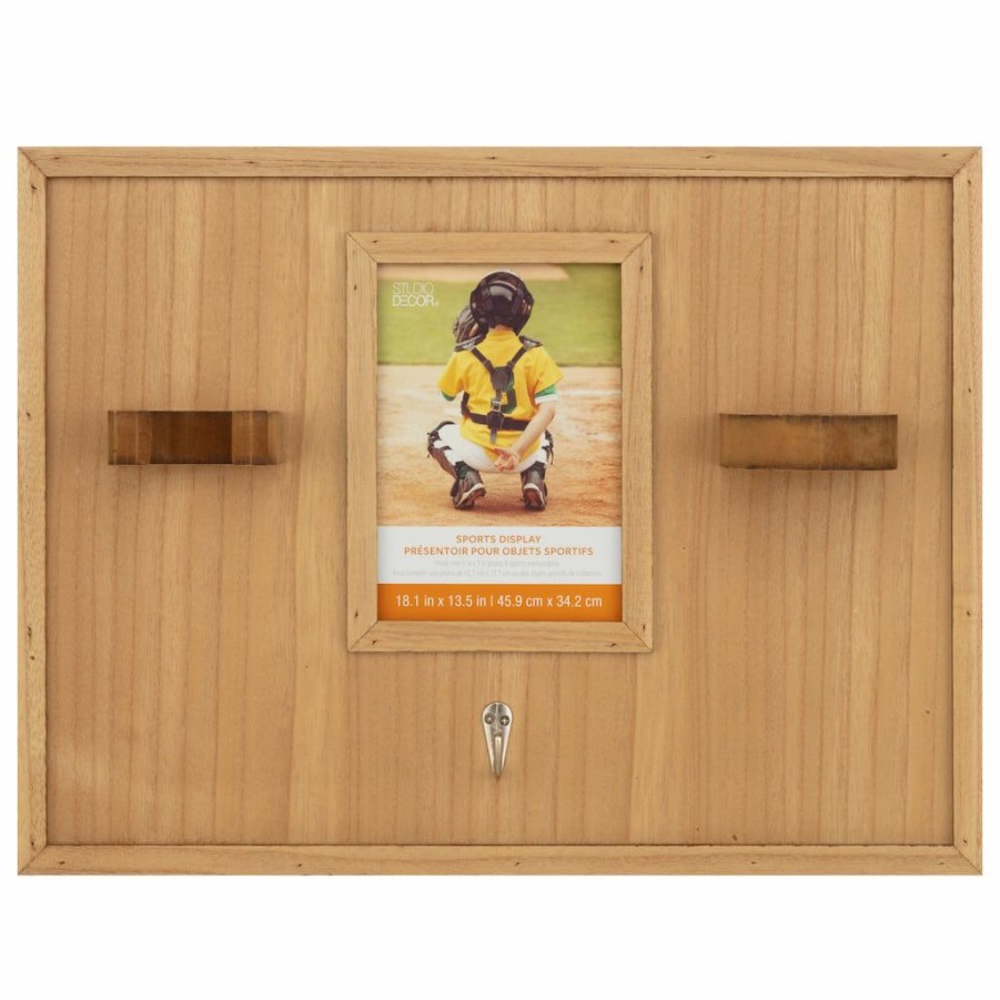 Frames * | Cheapest 12 Pack: Tan 18 X 13.5 Sports Display By Studio Decor By Studio Decor