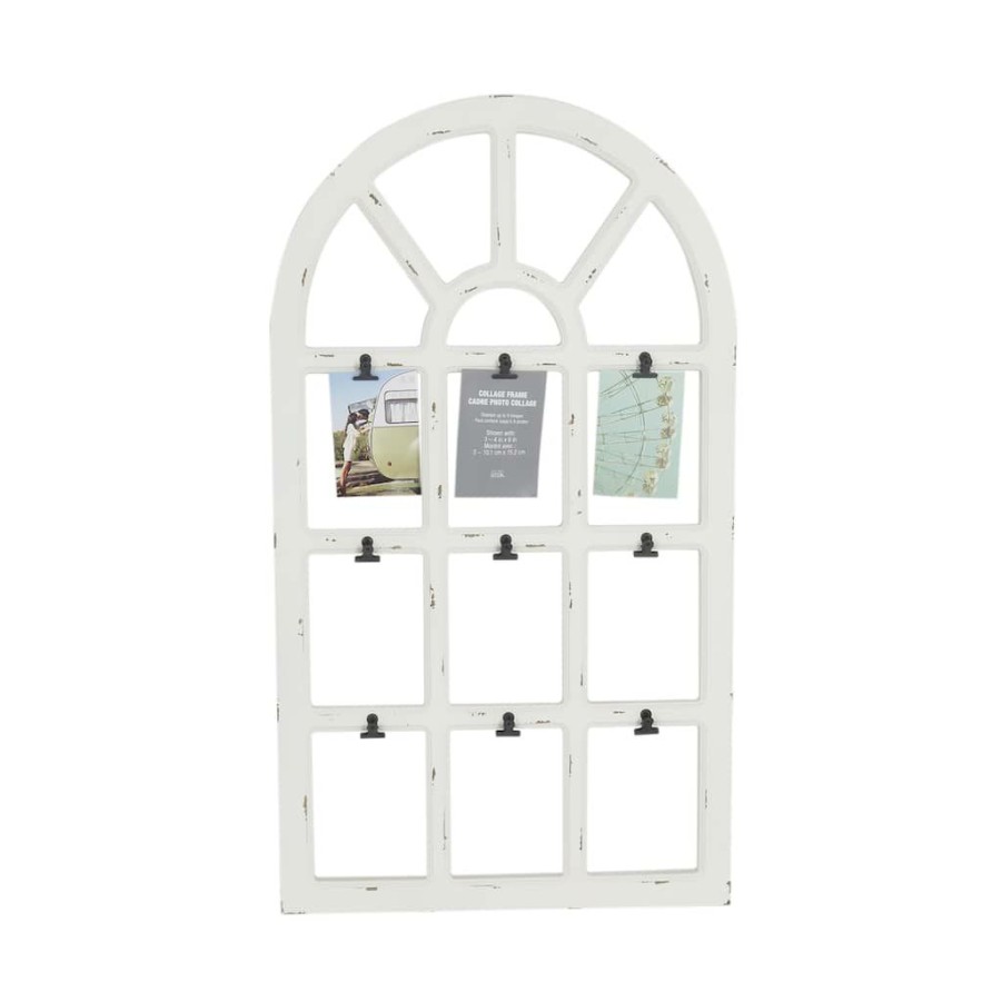 Frames * | Cheap 6 Pack: White Window Collage Clip Frame By Studio Decor By Studio Decor