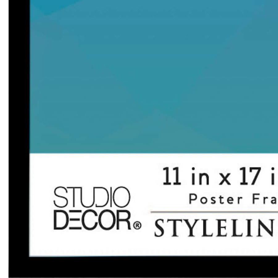 Frames * | Cheap Styleline Poster Frame By Studio Decor By Studio Decor Black