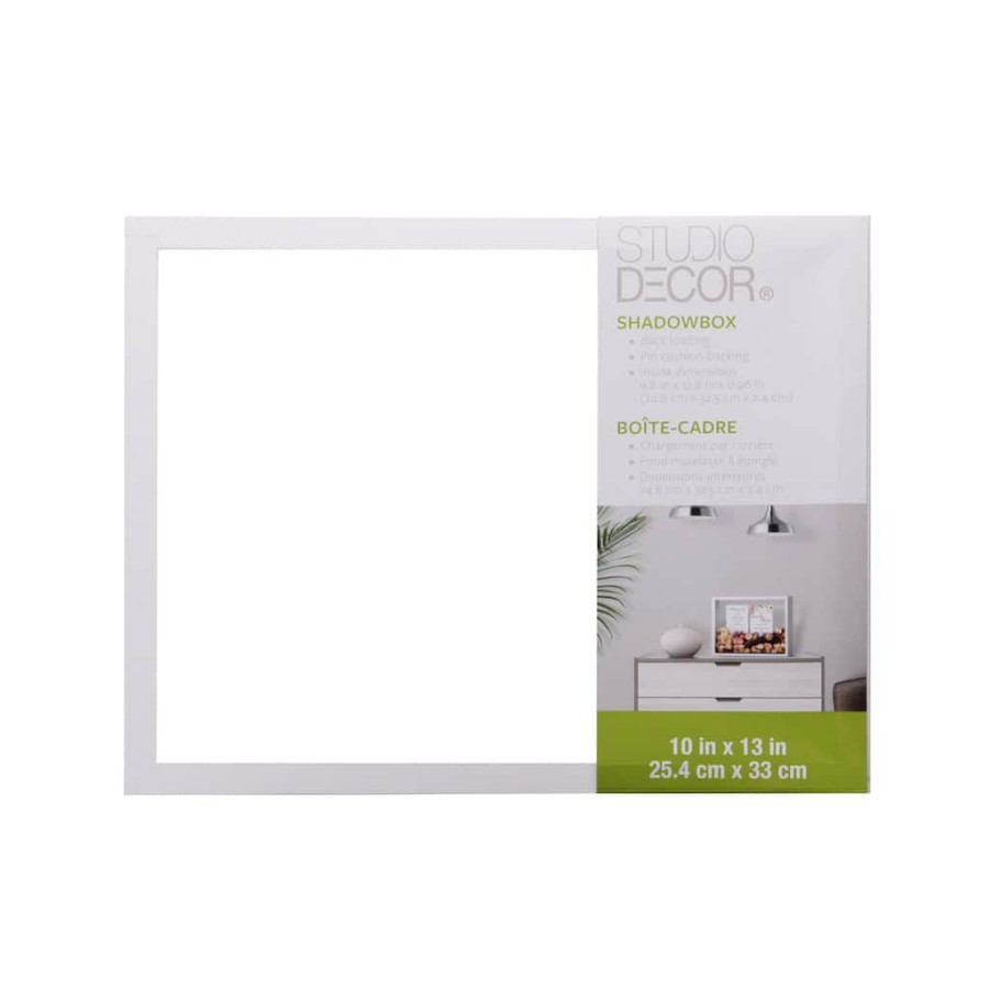 Frames * | Best Pirce 12 Pack: White 10 X 13 Float Shadow Box By Studio Decor By Studio Decor