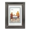 Frames * | Budget 12 Pack: Etched Pewter 3.5 X 5 Frame With Double Mat, Expressions By Studio Decor By Studio Decor