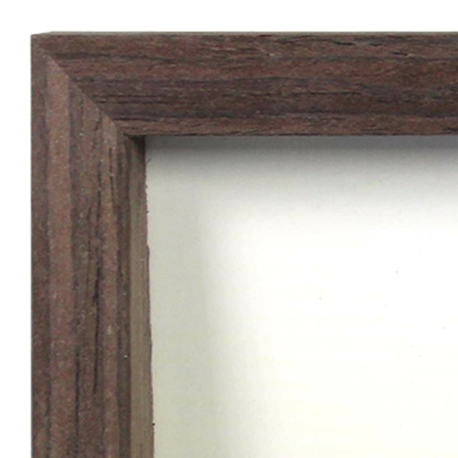 Frames * | Outlet 12 Pack: 2 Opening Walnut Angled 4 X 6 Collage Frame, Expressions By Studio Decor By Studio Decor