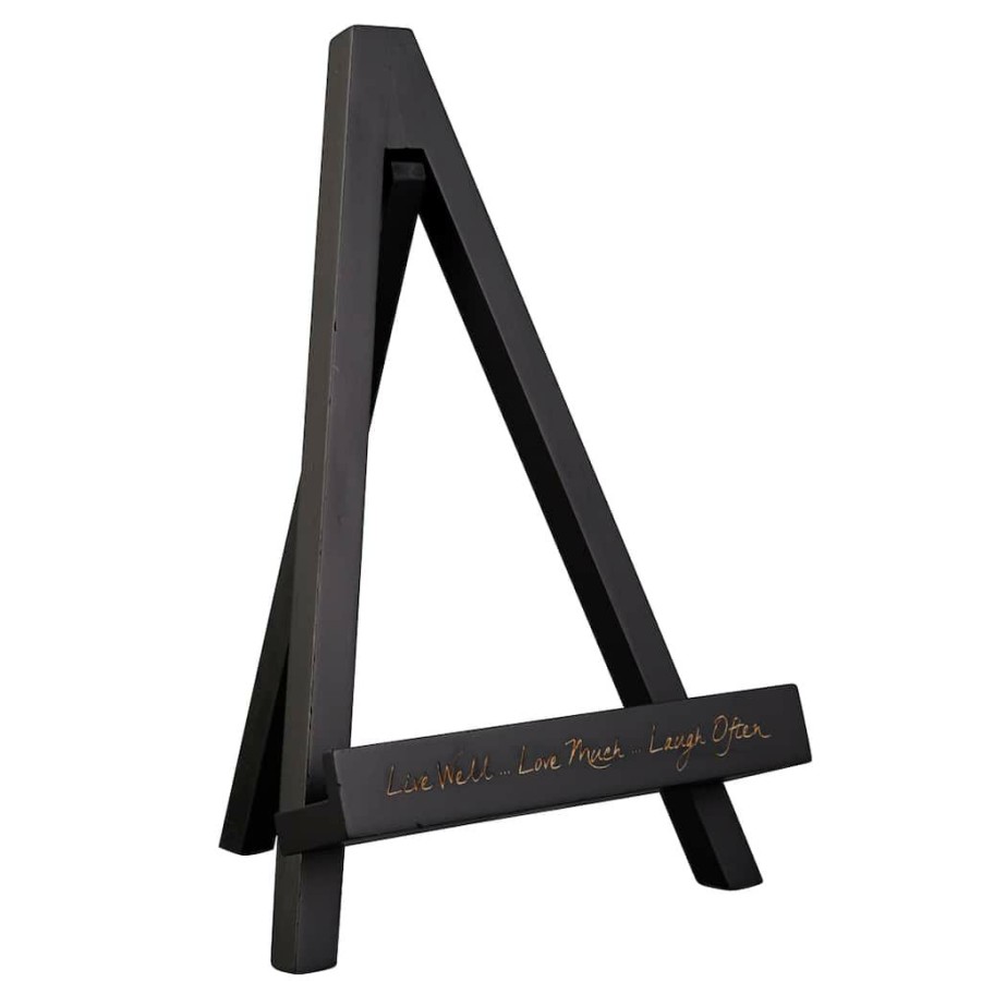 Frames * | Promo 12 Pack: Black "Live Love Laugh" Easel By Studio Decor By Studio Decor