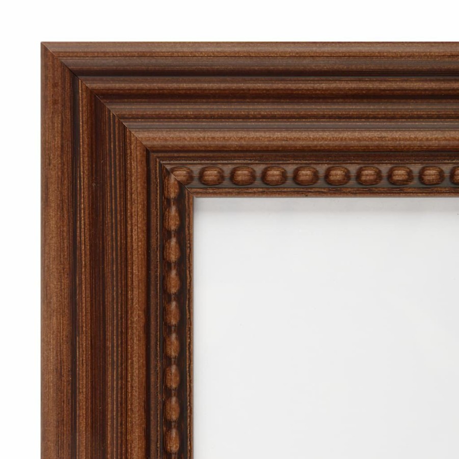 Frames * | Top 10 Fillet Frame With Mat By Studio Decor By Studio Decor Brown