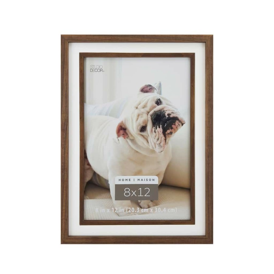 Frames * | Best Pirce 6 Pack: Walnut Verdita 8 X 12 Frame, Home Collection By Studio Decor By Studio Decor