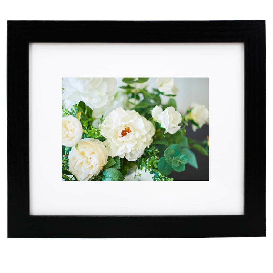 Holidays & Occasions * | Buy 8 Pack: Belmont Frame With Mat By Studio Decor By Studio Decor Black