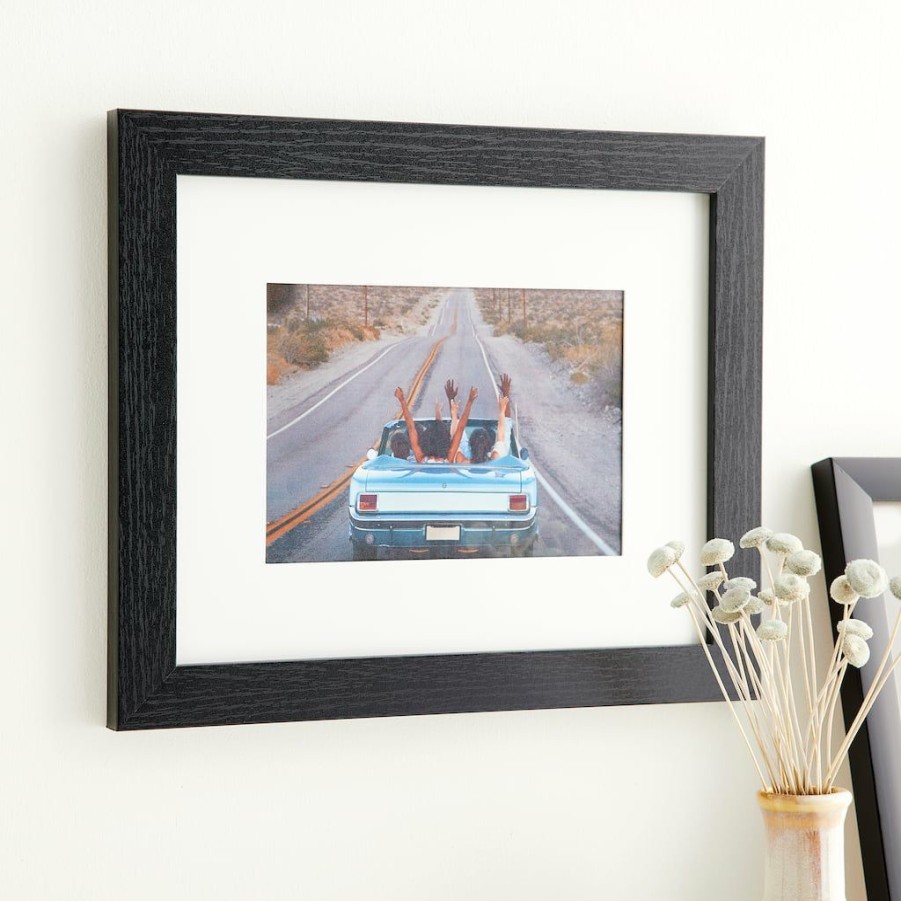 Holidays & Occasions * | Buy 8 Pack: Belmont Frame With Mat By Studio Decor By Studio Decor Black