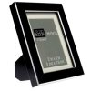 Frames * | Wholesale 24 Pack: Black Ridged Mini Frame With Mat By Studio Decor By Studio Decor