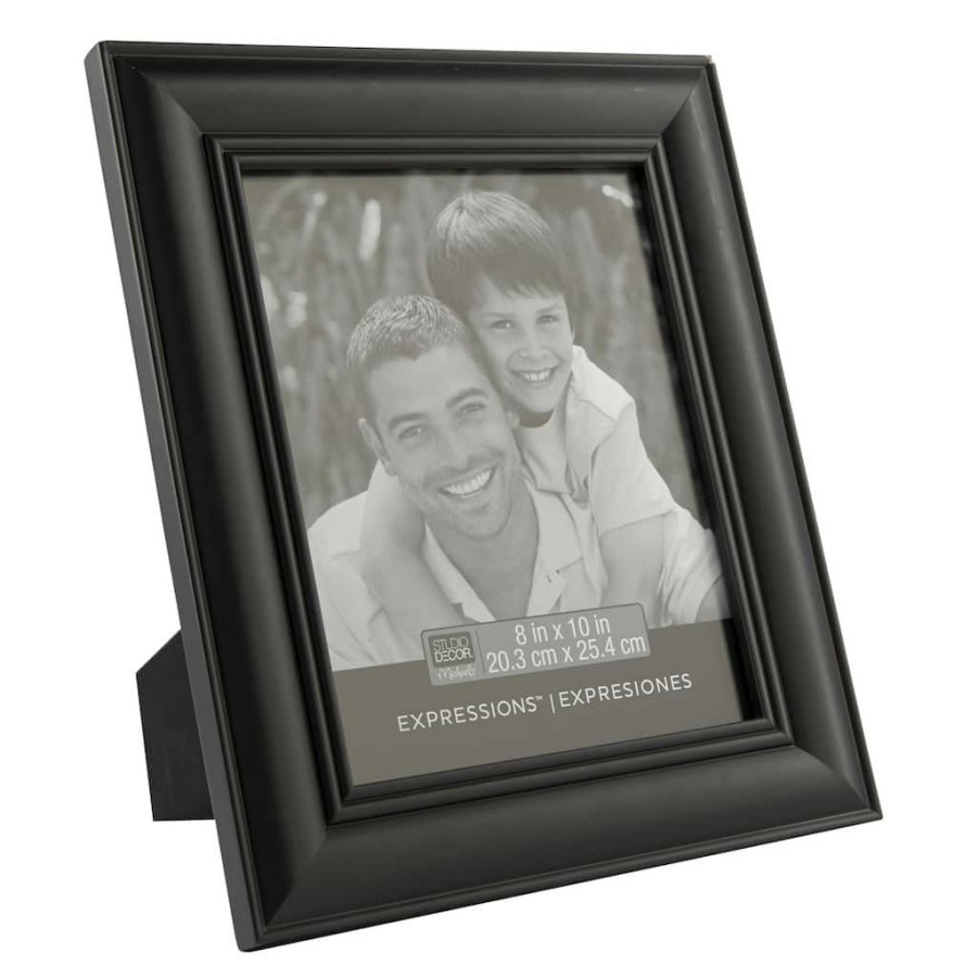 Frames * | Wholesale Black Inner Ridge Frame, 8 X 10 , Expressions By Studio Decor By Studio Decor